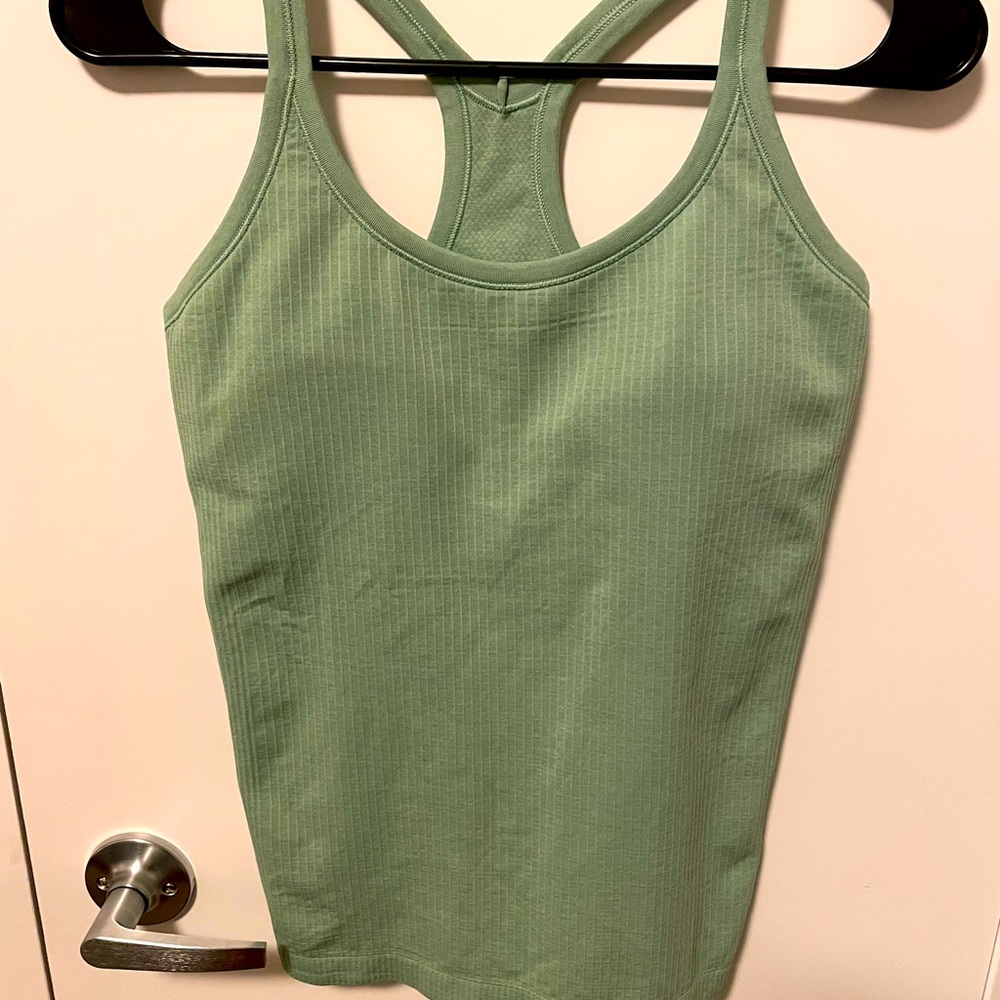 Lululemon Ebb to Street Tank (Green)